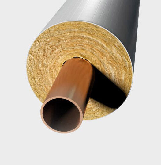 Pipe Insulation Paroc HVAC Section Alucoat T